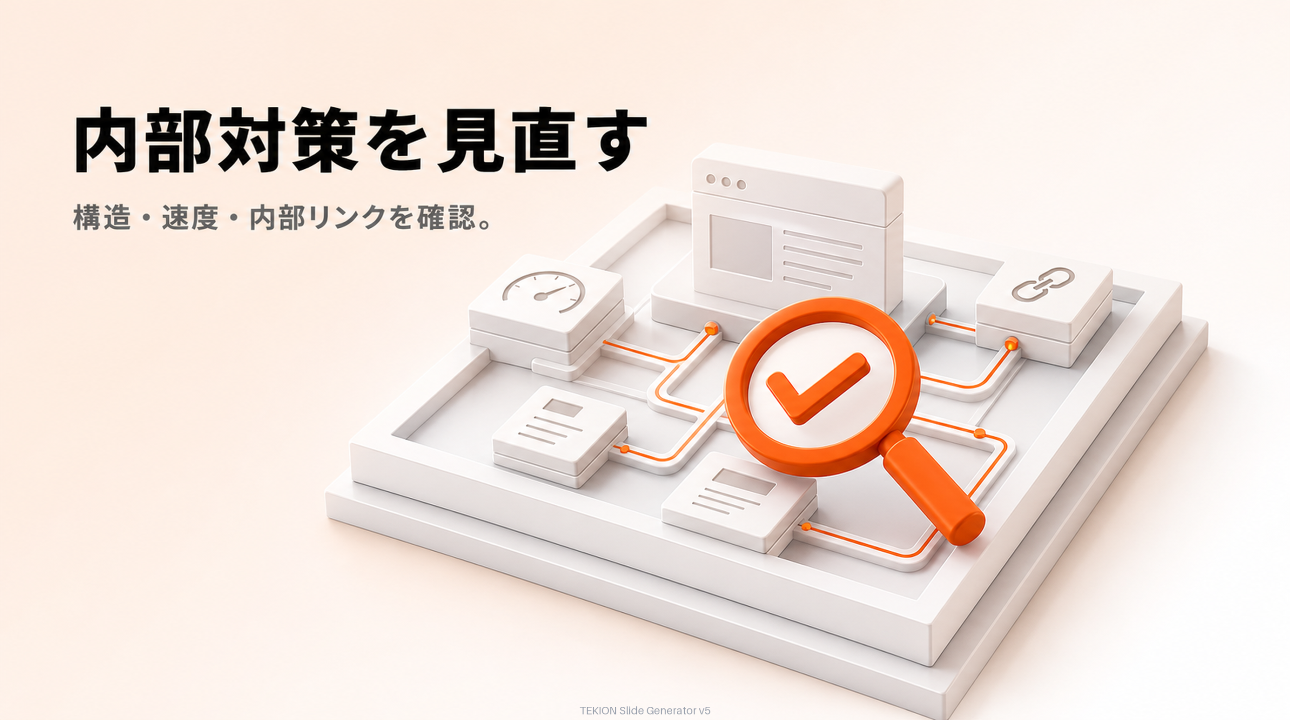 構造・速度・内部リンクを見直す。
