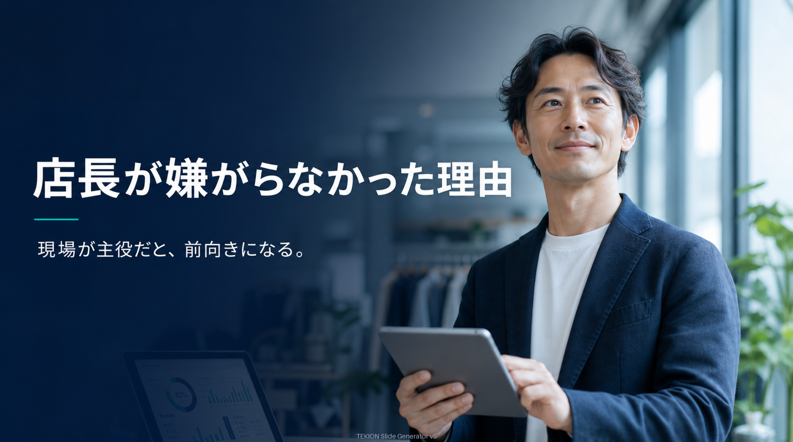 現場が主体だと自分ごとになる。