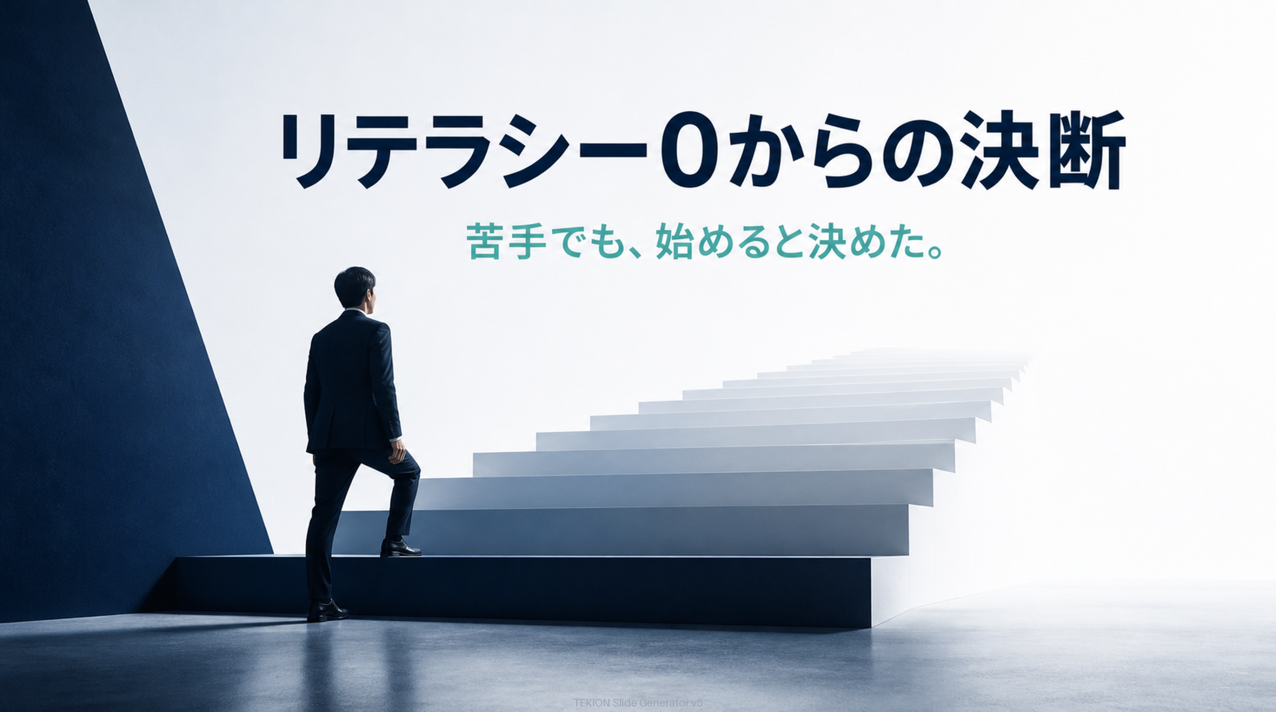 苦手でも“変える”と決めた。
