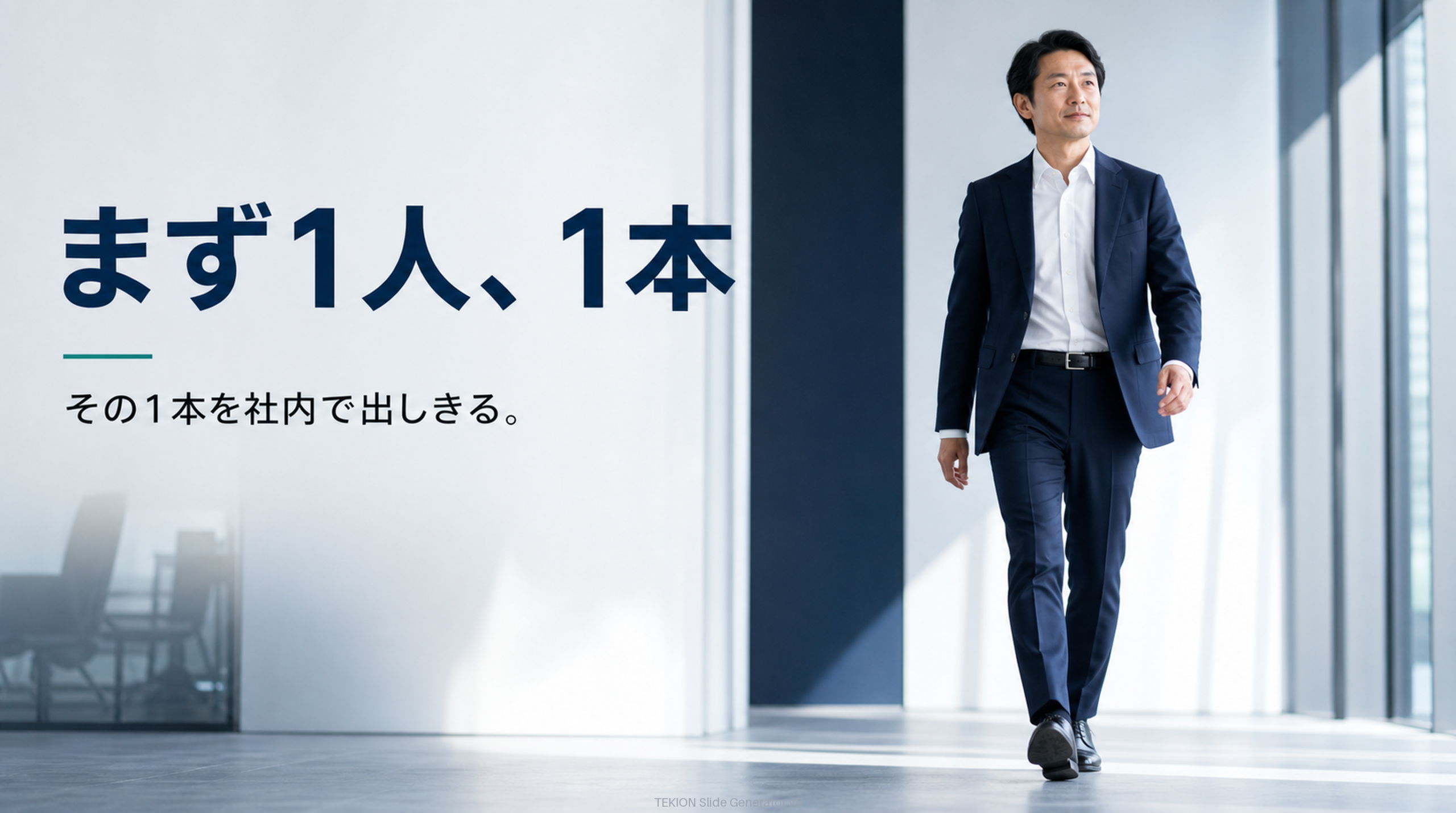まず1人決めて、お知らせ1本を出しきる。