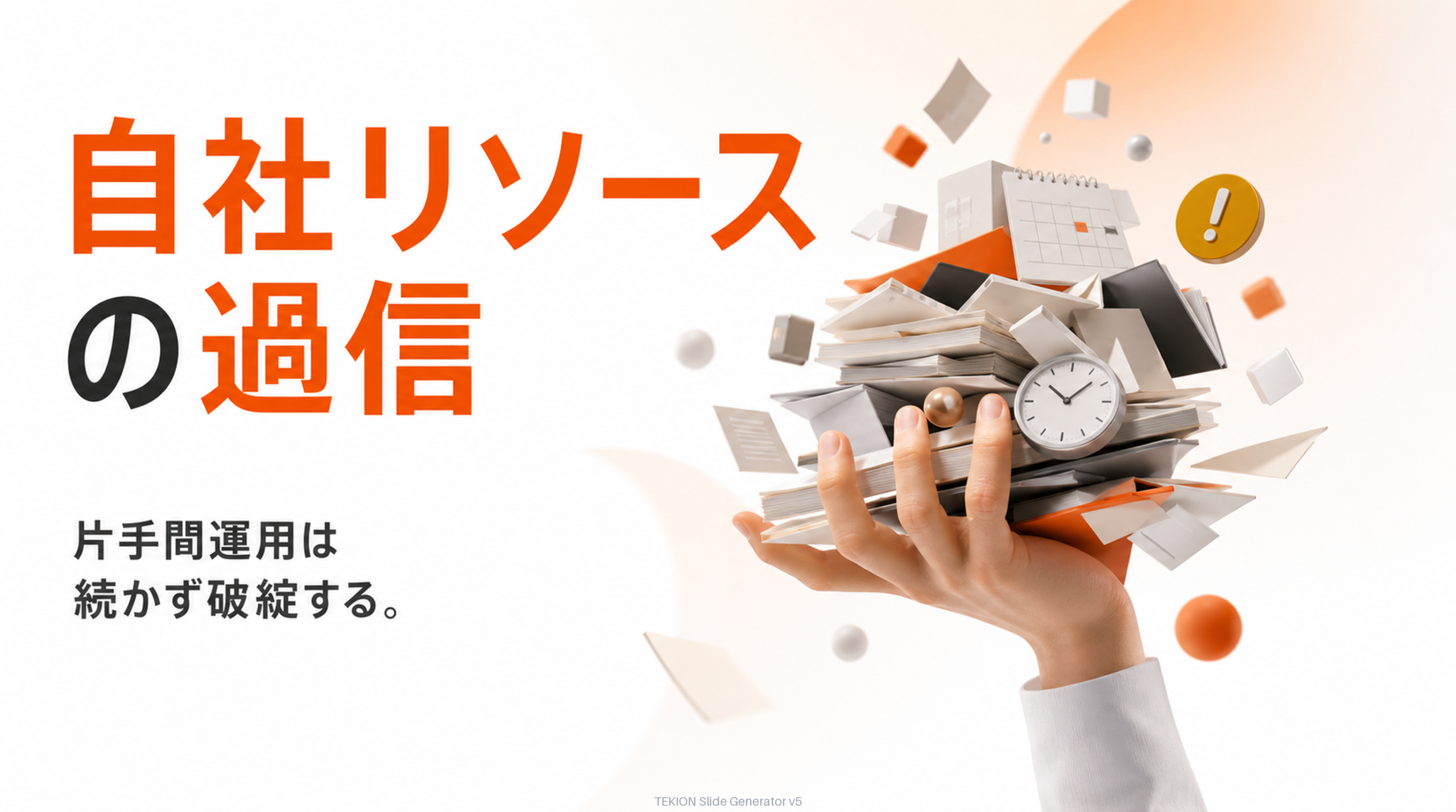 片手間運用は続かず破綻する。